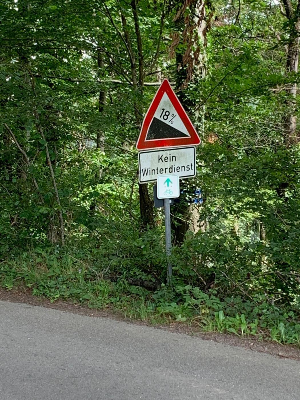 Kein Winterdienst