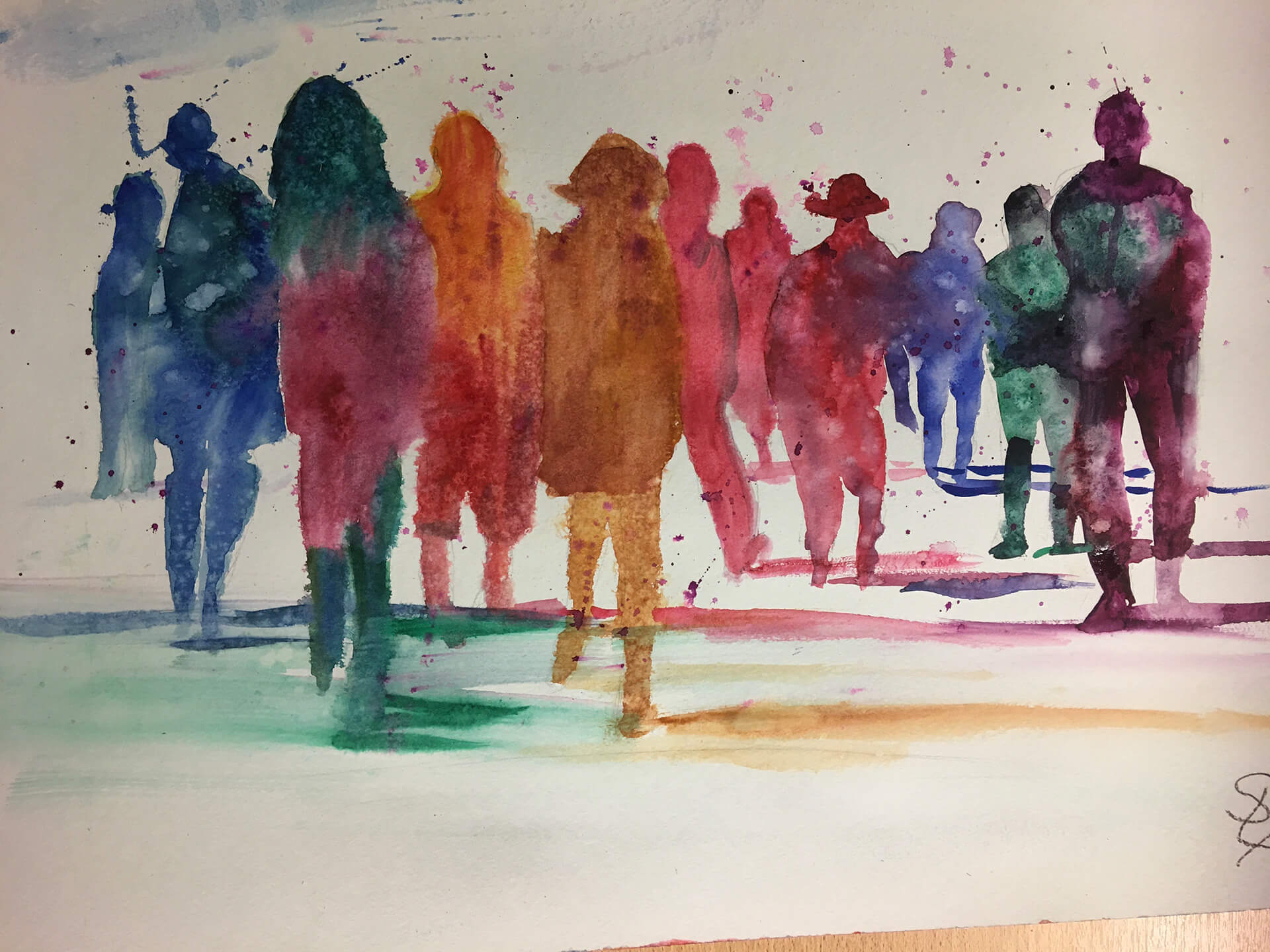 Bild „Bewegung“ von Susanne Lamche