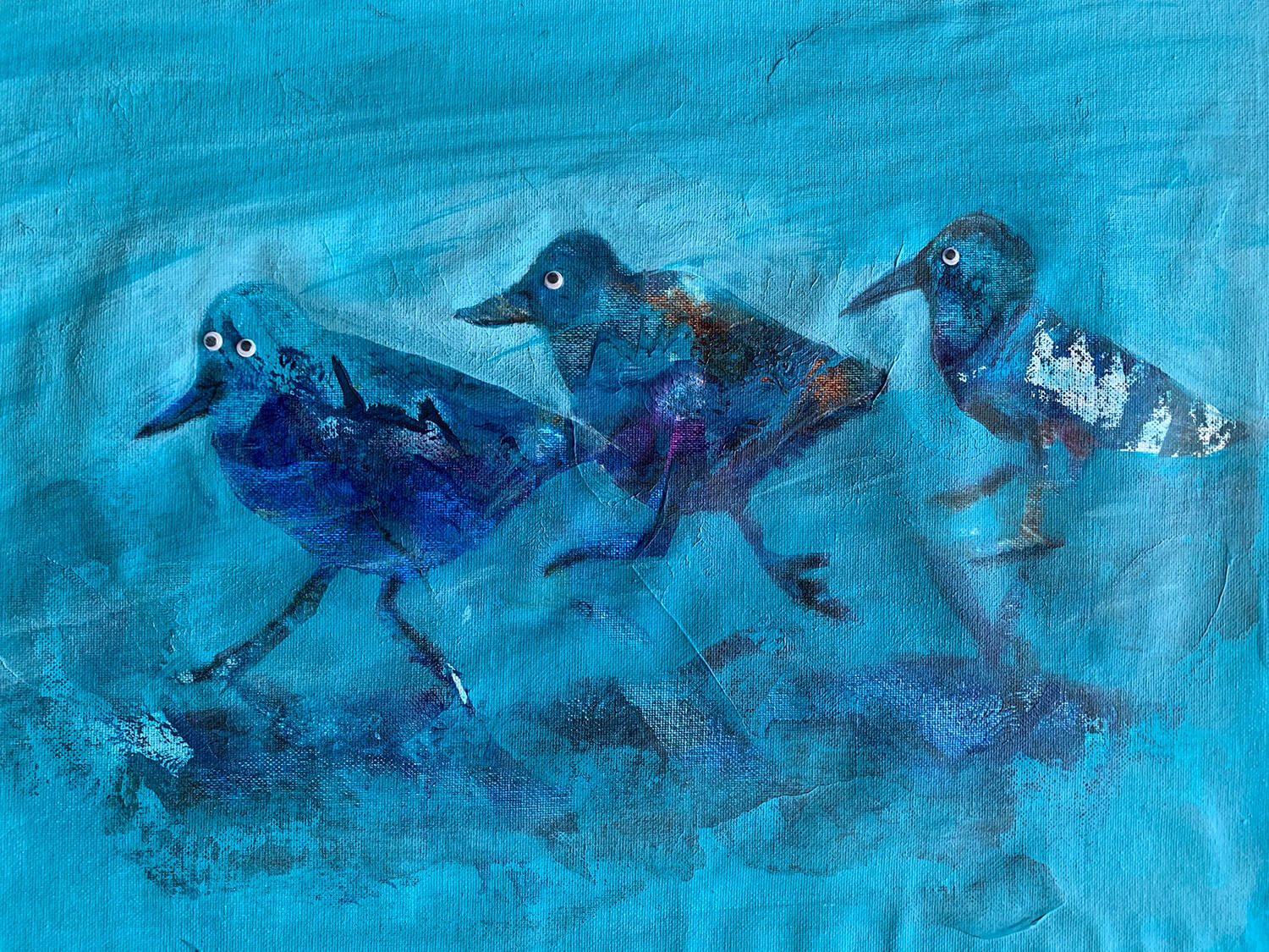 Bild „Strandläufer“ von Susanne Lamche