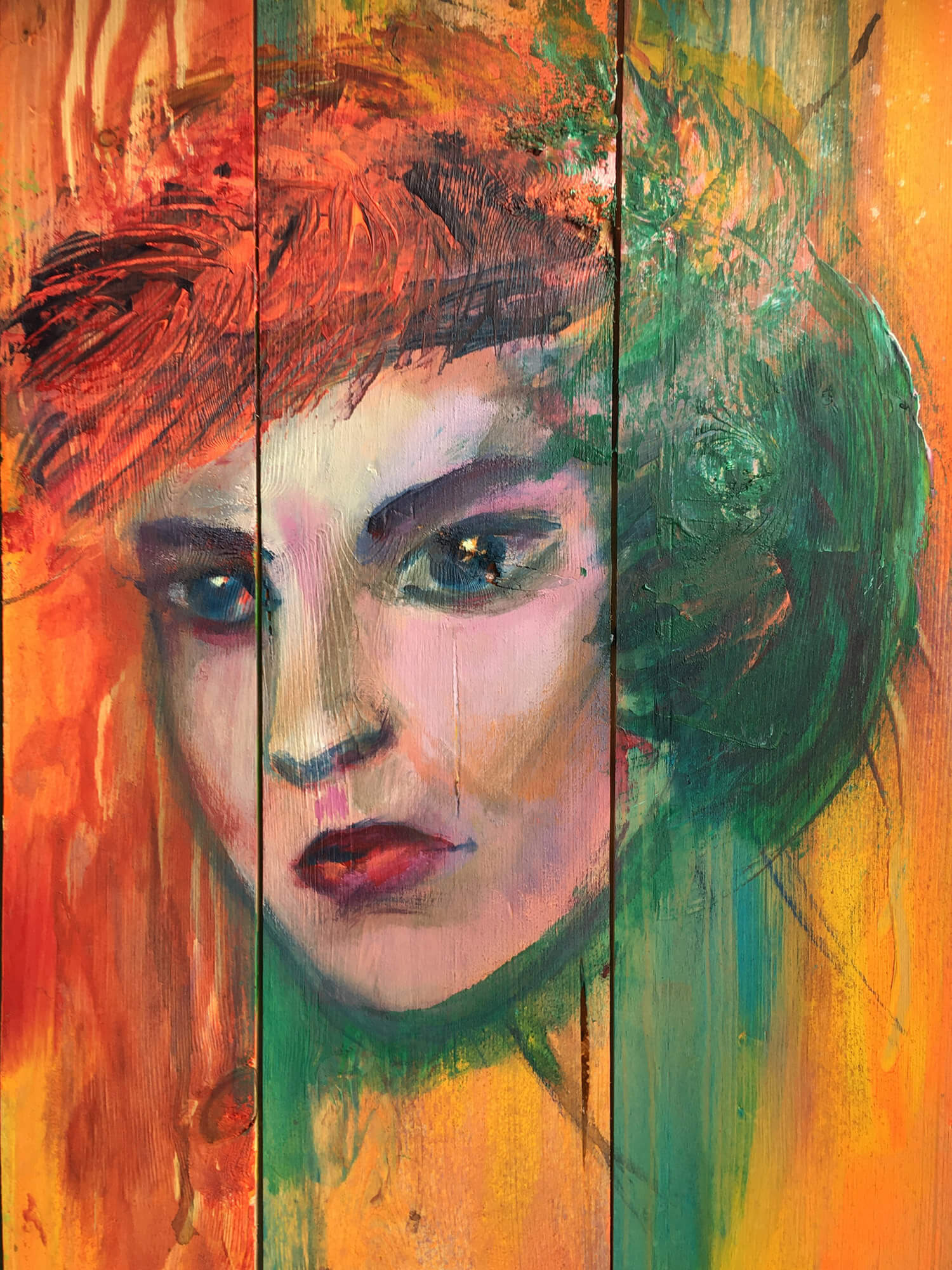 Bild „Acryl auf Holz“ von Susanne Lamche