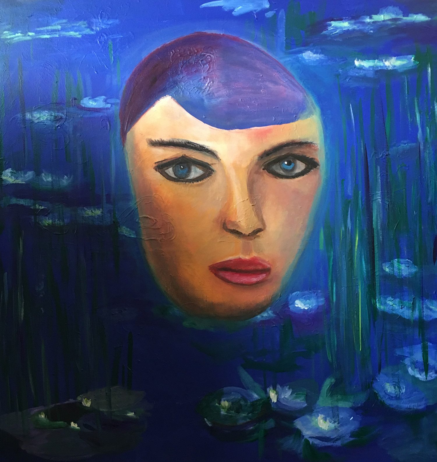 Bild „Seerosen“ von Susanne Lamche
