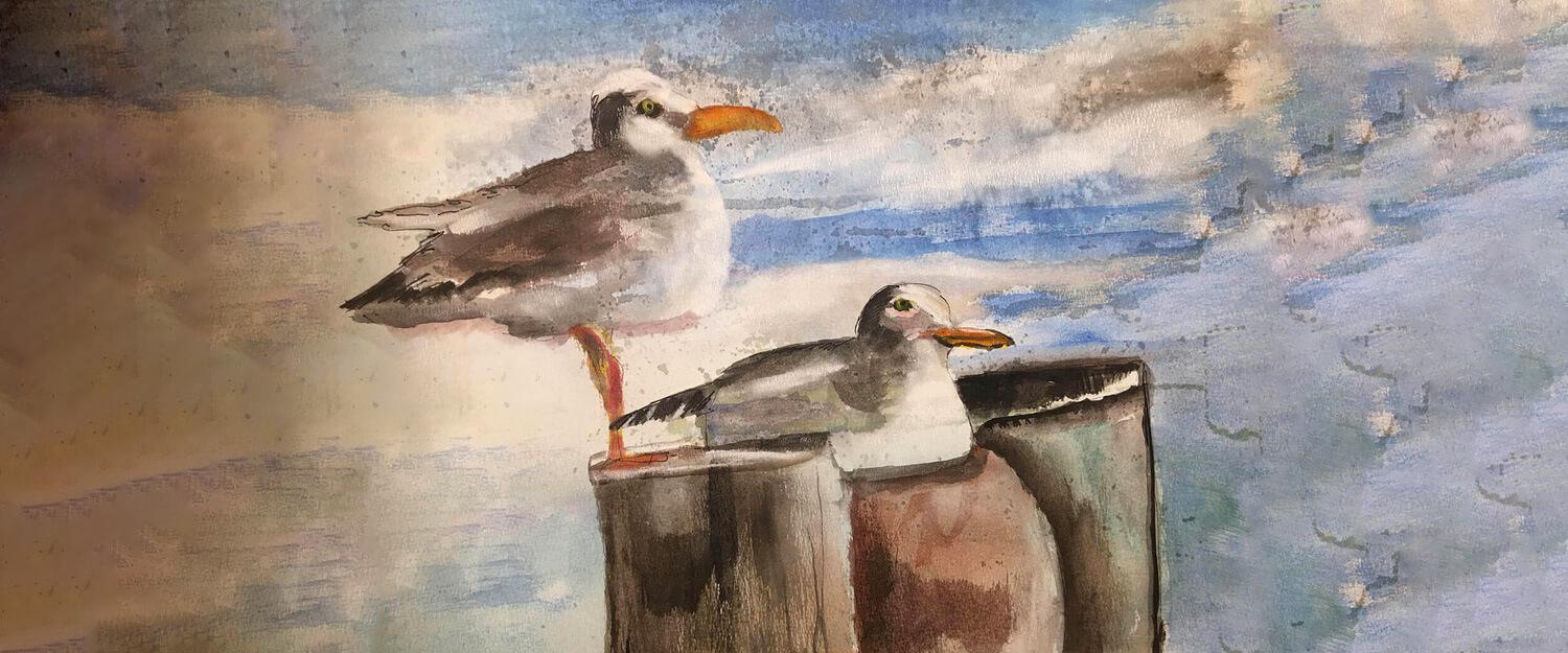 Ausschnitt aus einem Werk der Galerie Natur